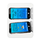 Anwaltskanzlei Handy Erinnerung Magnet (Vertikal)