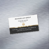 Anwaltskanzlei Magnetische Visitenkarte (Beispiel)