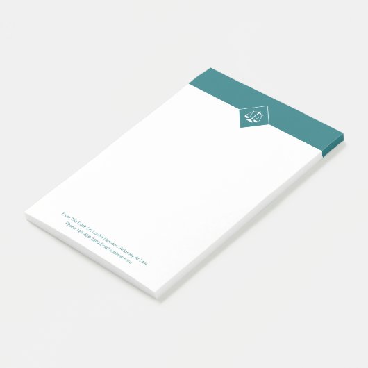 Anwaltskanzlei Thema Sticky Post Notizen (angewinkelt)