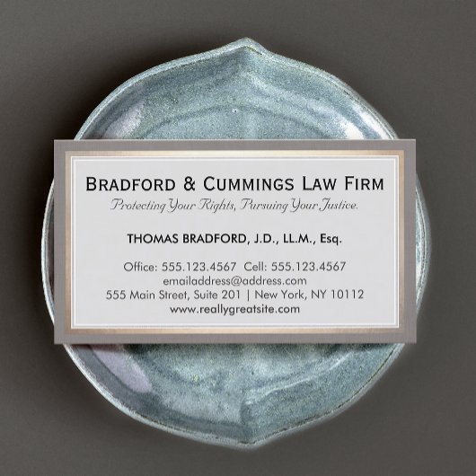 Anwaltskanzlei Visitenkarte