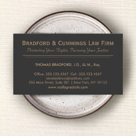 Anwaltskanzlei Visitenkarte