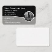 Anwaltskanzleien für Arbeitsrecht Visitenkarte (Vorne/Hinten)