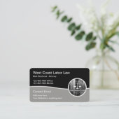 Anwaltskanzleien für Arbeitsrecht Visitenkarte (Stehend Vorderseite)