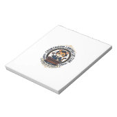 Anwaltskatze Lustiges Katzenliebhaber-Design - Ger Notizblock (Rotiert)