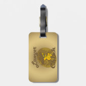 Anwaltskick #6 gepäckanhänger (Rückseite vertikal)