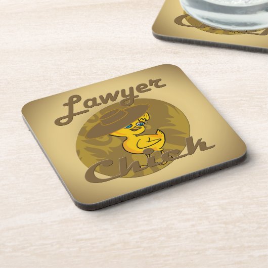 Anwaltskick #6 getränkeuntersetzer (Linke Seite)