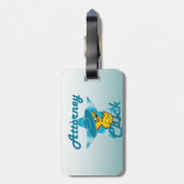 Anwaltskick #7 gepäckanhänger (Rückseite vertikal)