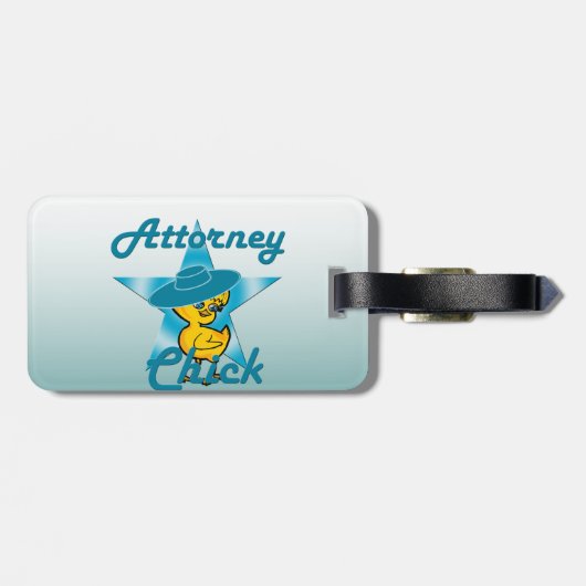 Anwaltskick #7 gepäckanhänger (Rückseite horizontal)