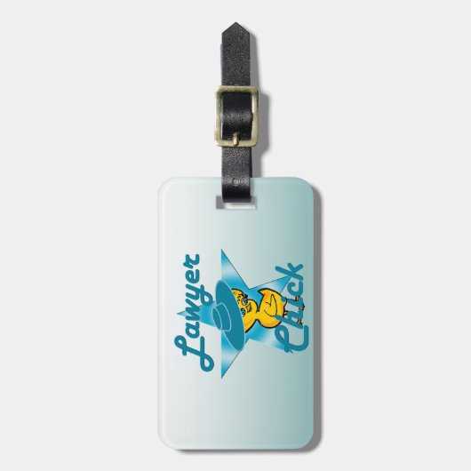 Anwaltskick #7 gepäckanhänger (Vorderseite vertikal)