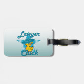 Anwaltskick #7 gepäckanhänger (Rückseite horizontal)