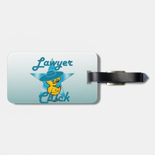 Anwaltskick #7 gepäckanhänger (Rückseite horizontal)