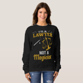 Anwaltskostenvoranschlag Ich bin Anwalt und kein M Sweatshirt (Vorne ganz)