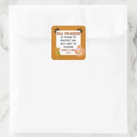 Anwaltskostenvoranschlag Quadratischer Aufkleber (Tasche)