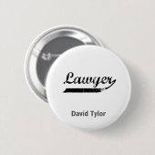 Anwaltstypografie Button (Vorne & Hinten)