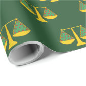 AnwaltsWeihnachtsgeschenke Geschenkpapier (Rolleneckpunkt)