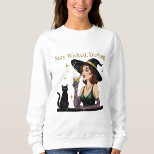 Anweisung "Bleibe, dunkel" Sweatshirt