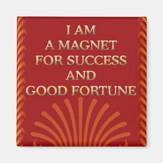 Anweisung zur Bestätigung des Erfolgs durch sich s Magnet (Vorne)