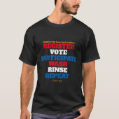 Anweisungen zur Demokratisierung - Ein MisterP-Shi T-Shirt (Vorderseite)