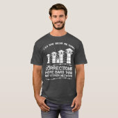 Anweisungsbefugter für Sprichwort-Korrektur T-Shirt (Vorne ganz)