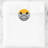 Anwendbar Bubla-Chan Clupkitz Runder Aufkleber (Tasche)
