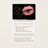 Anwenden & Tipps - Lippen für Korallen-Glitzer (Rückseite)