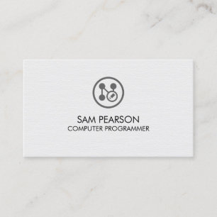 Anwendungsentwickler Computerprogrammierer Visitenkarte