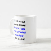 Anwendungsentwicklungsmanager, phantastisch kaffeetasse (Vorderseite Links)