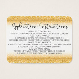 Anwendungsinstruktionskarte