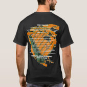 ANWENDUNGSKENNTNISSE DES KRANENBETREIBERS PLUS MAP T-Shirt (Rückseite)