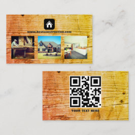 Anwesen Agent Holzbaumöbel  Visitenkarte