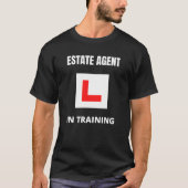 Anwesen Agent in der Ausbildung T-Shirt (Vorderseite)