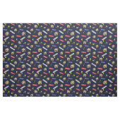 Anwesen Agent Realtor Realty Pattern auf Navy Blue Stoff (Fat Quarter (45,7 x 55,9 cm))