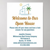 Anwesen Company Custom Open House Poster (Vorne)