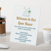 Anwesen Company Custom Open House Sockelschild (In SItu)