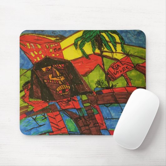 Anwesen-Crash Mousepad (Mit Mouse)