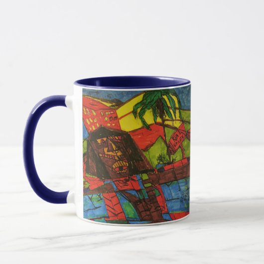 Anwesen-Crash Tasse (Links)