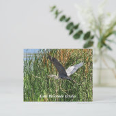 Anwesen des Lago Riverside Postkarte (Stehend Vorderseite)