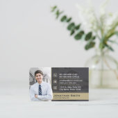 Anwesen-Geschäfts-Karte des Jahrhundert-21 Visitenkarte (Stehend Vorderseite)