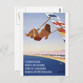 Anwesen Italiana Postkarte (Vorne/Hinten)