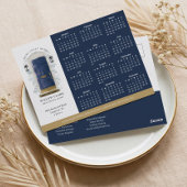 Anwesen-Kalender 2024 für Wasserfarben Postkarte