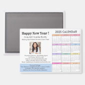 Anwesen-Kalender 2025 Magnet (Vorderseite/Rückseite)