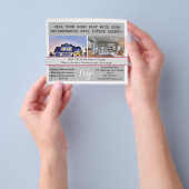 Anwesen Landwirtschaftliche Postkarten Flyer (Gruppe)