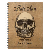 Anwesen-Planung Notizblock (Vorderseite)