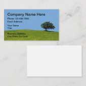 Anwesen- und Grundstücksverkäufe Visitenkarte (Vorne/Hinten)