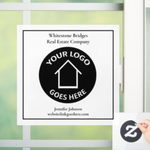 Anwesen-Unternehmen für benutzerdefinierte Logos R Fensteraufkleber