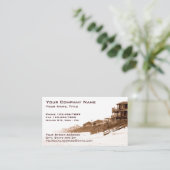 Anwesen-Visitenkarte Visitenkarte (Stehend Vorderseite)