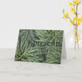 anwesend sein karte (Gelbe Blume)