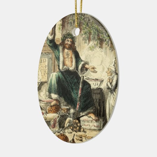 Anwesende zukünftige Verzierung Keramik Ornament (Links)