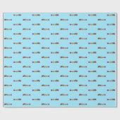 Anwesendes Zug-Packpapier Geschenkpapier (Flach)