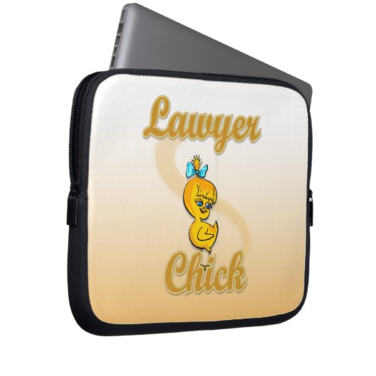 Anwyer Chick Laptopschutzhülle (Vorne Rechts)